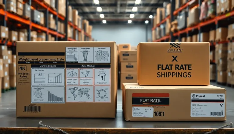 flat rate shipping costs comparison-title